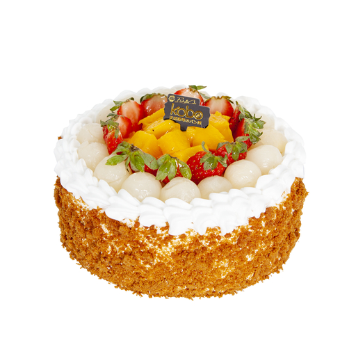 LYCHEE LONGAN CAKE