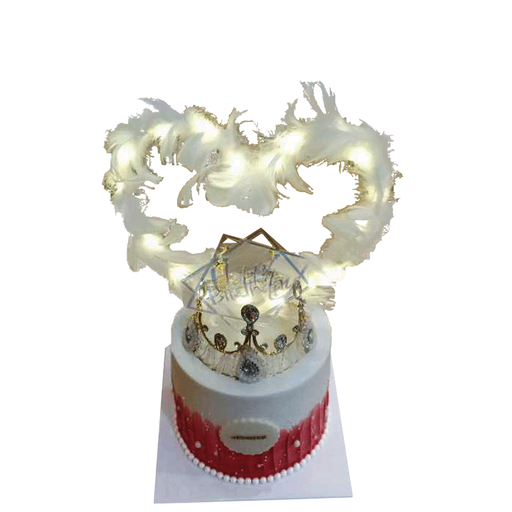 PRINCESS CROWNING 2 (CUSTOMIZE) 6" x 2 Layers