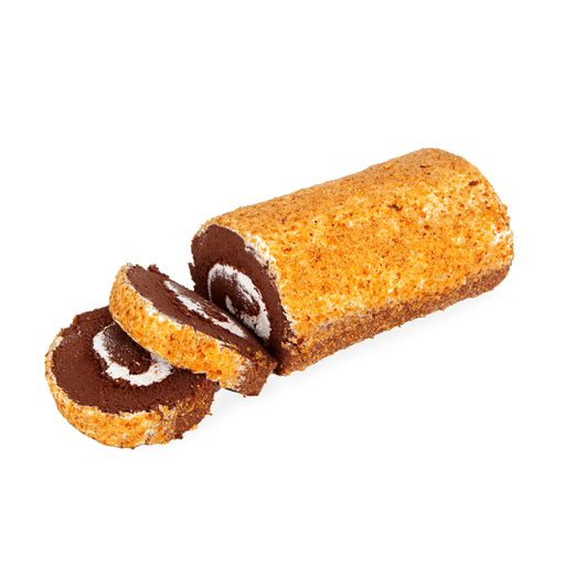 CHOCOLATE PEANUT SWISS ROLL