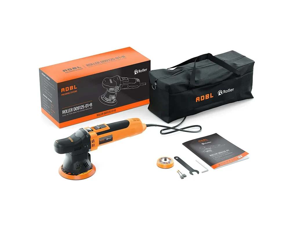 ADBL Roller D09125-01 + torba maszyna polerska polerka DA Dual Action 9mm