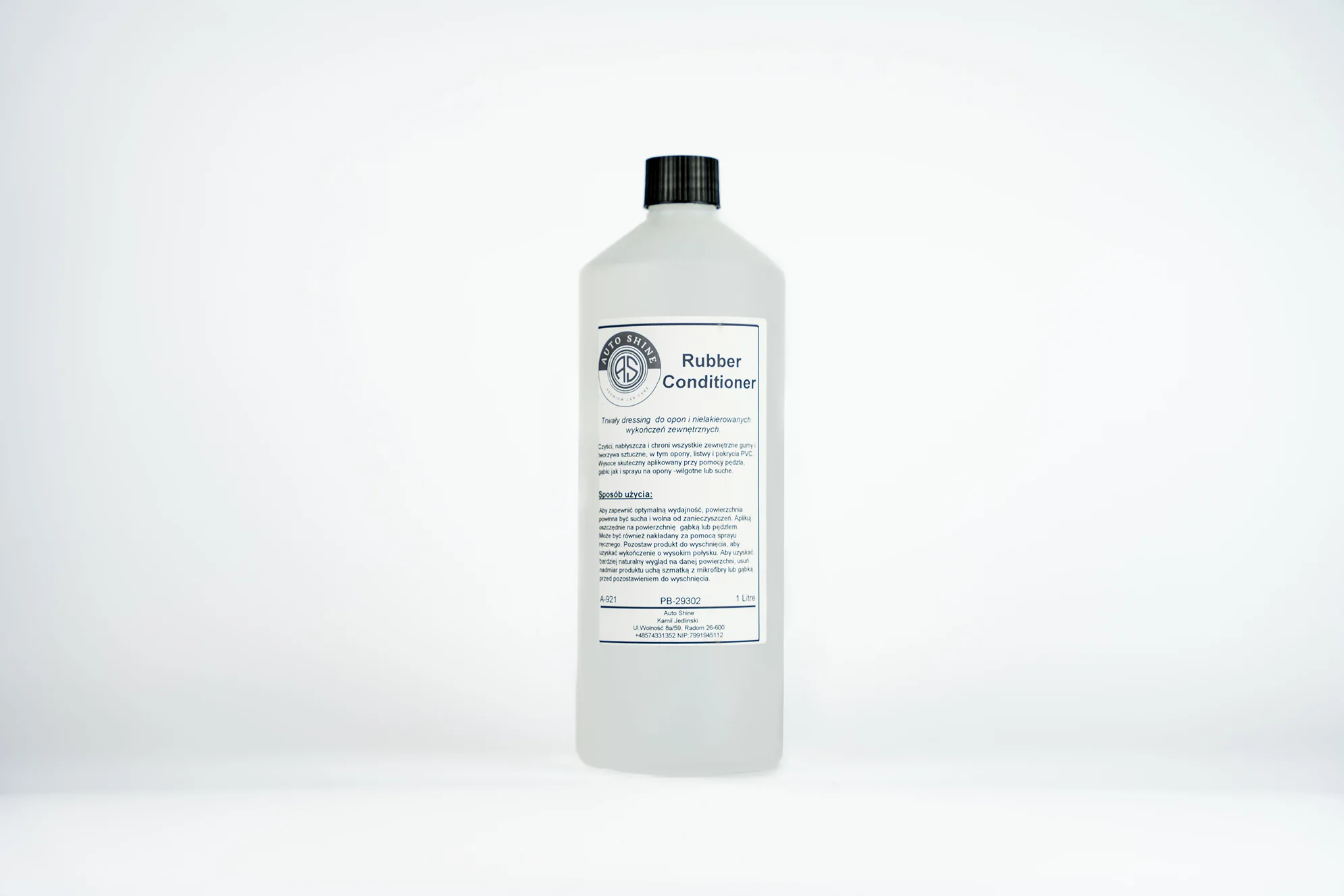 AUTO SHINE Rubber conditioner dressing do opon 1l