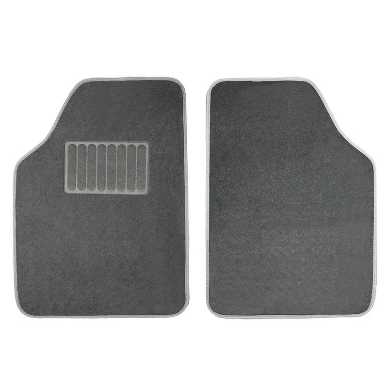 FERAL Dywaniki luxury welurowe 5szt szare