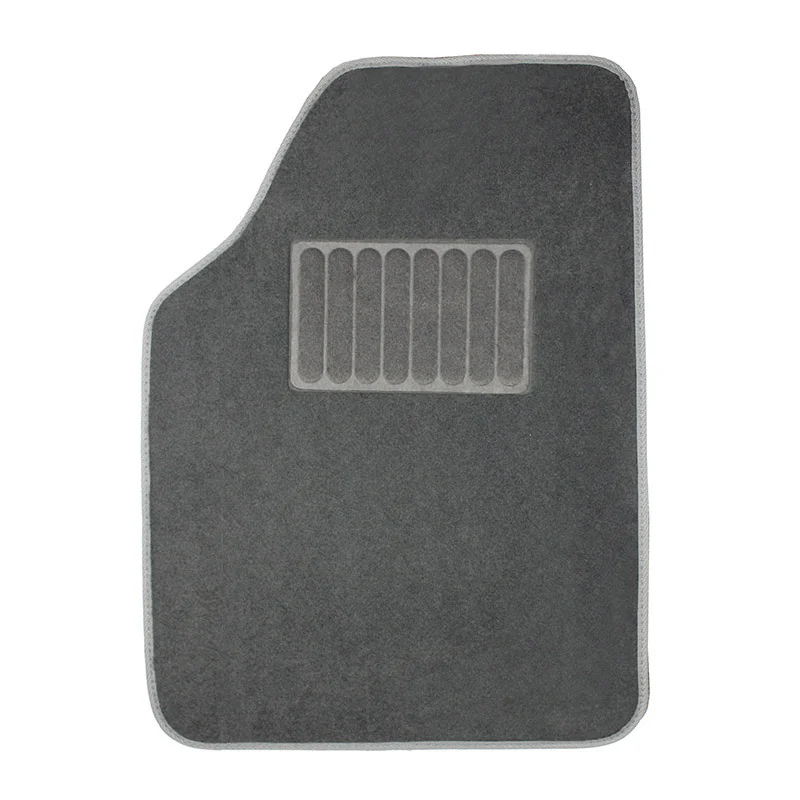 FERAL Dywaniki luxury welurowe 5szt szare