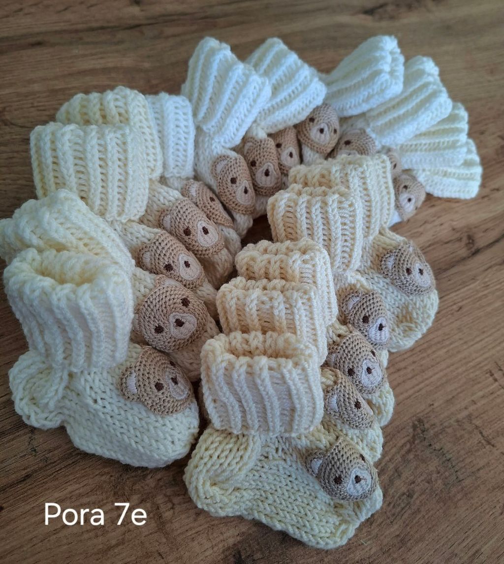 Merino vilnos kojinytės naujagimiui — nuotrauka 3