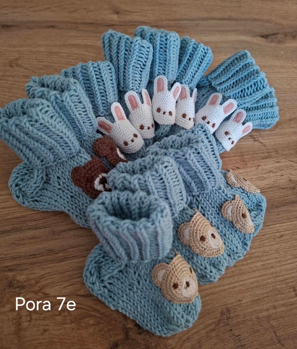 Merino vilnos kojinytės naujagimiui — nuotrauka 9