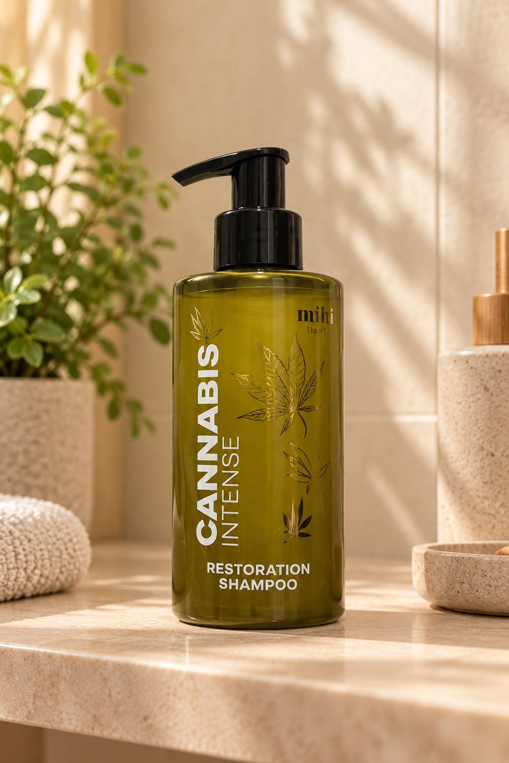 Mihi Cannabis Intense atkuriamasis šampūnas