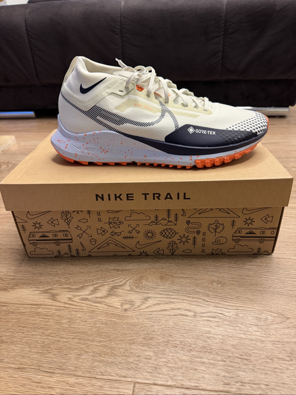 Nike raeact pegasus trail 4 gtx bėgimo batai