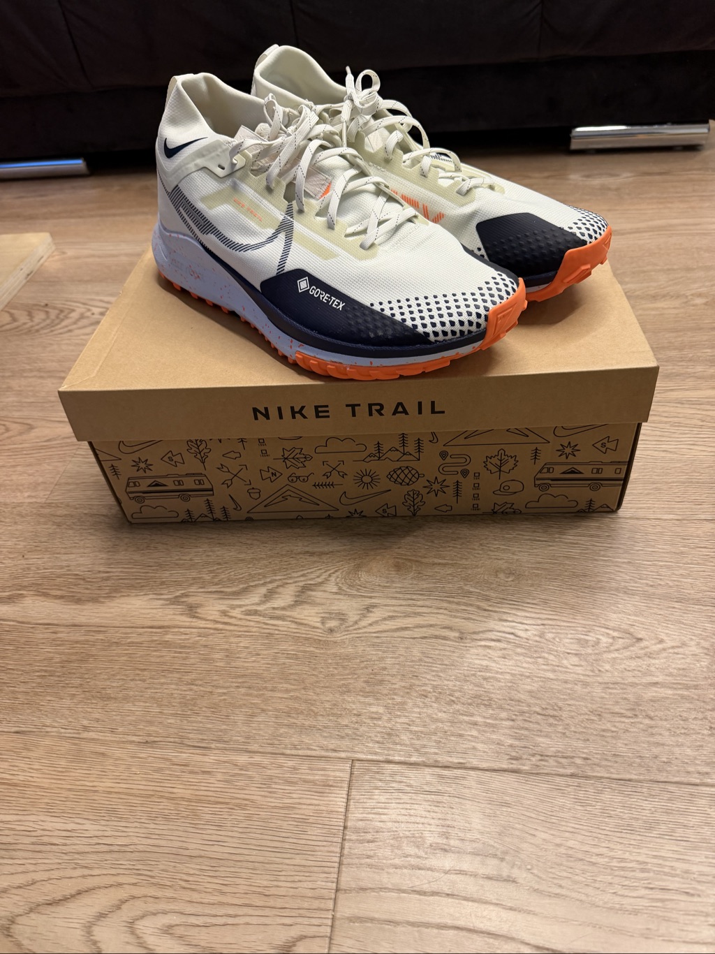 Nike raeact pegasus trail 4 gtx bėgimo batai — nuotrauka 2