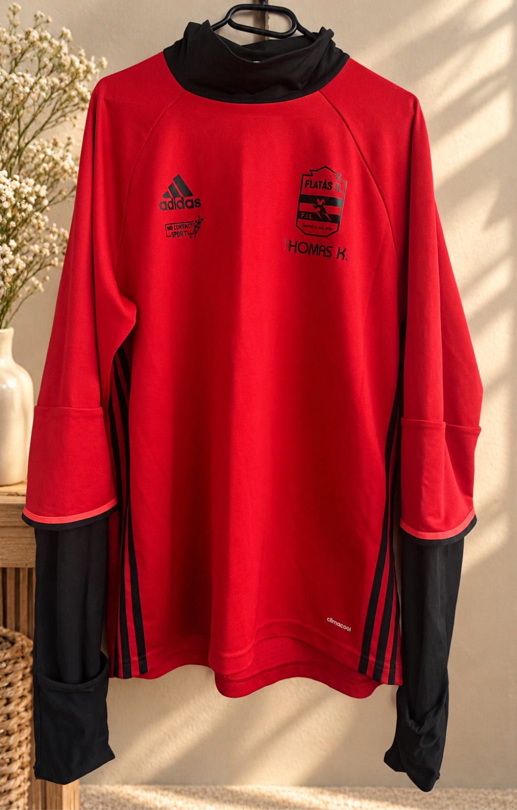 Adidas Climacool sportinis ilgomis rankovėmis