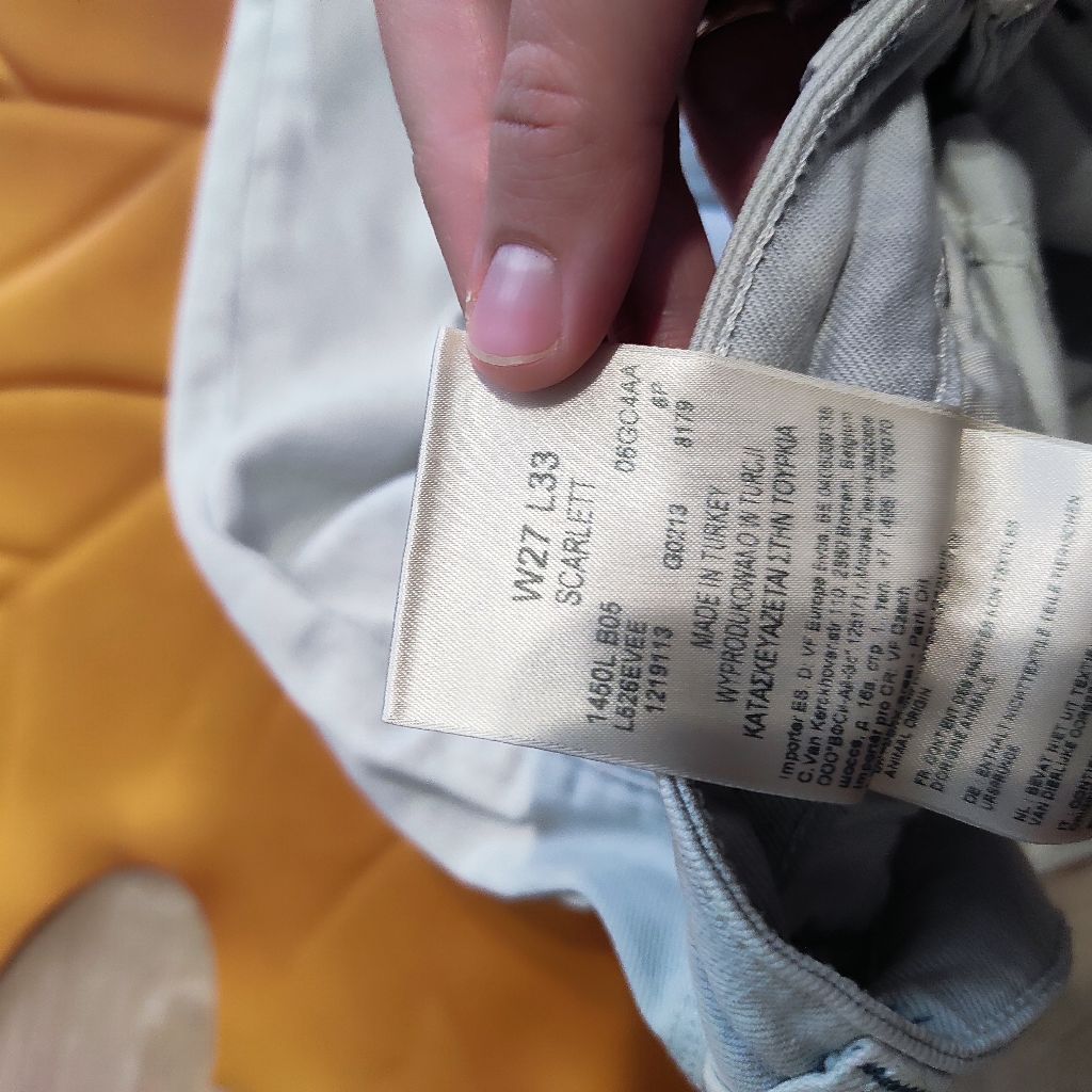 Šviesūs džinsiukai s/m — nuotrauka 5