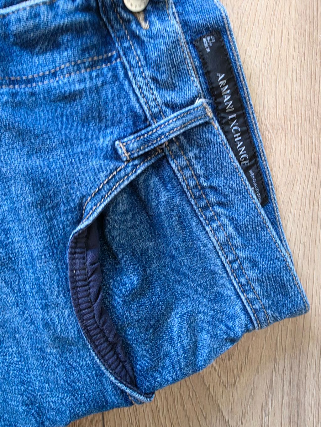 Armani Exchange vyriški džinsai — nuotrauka 3
