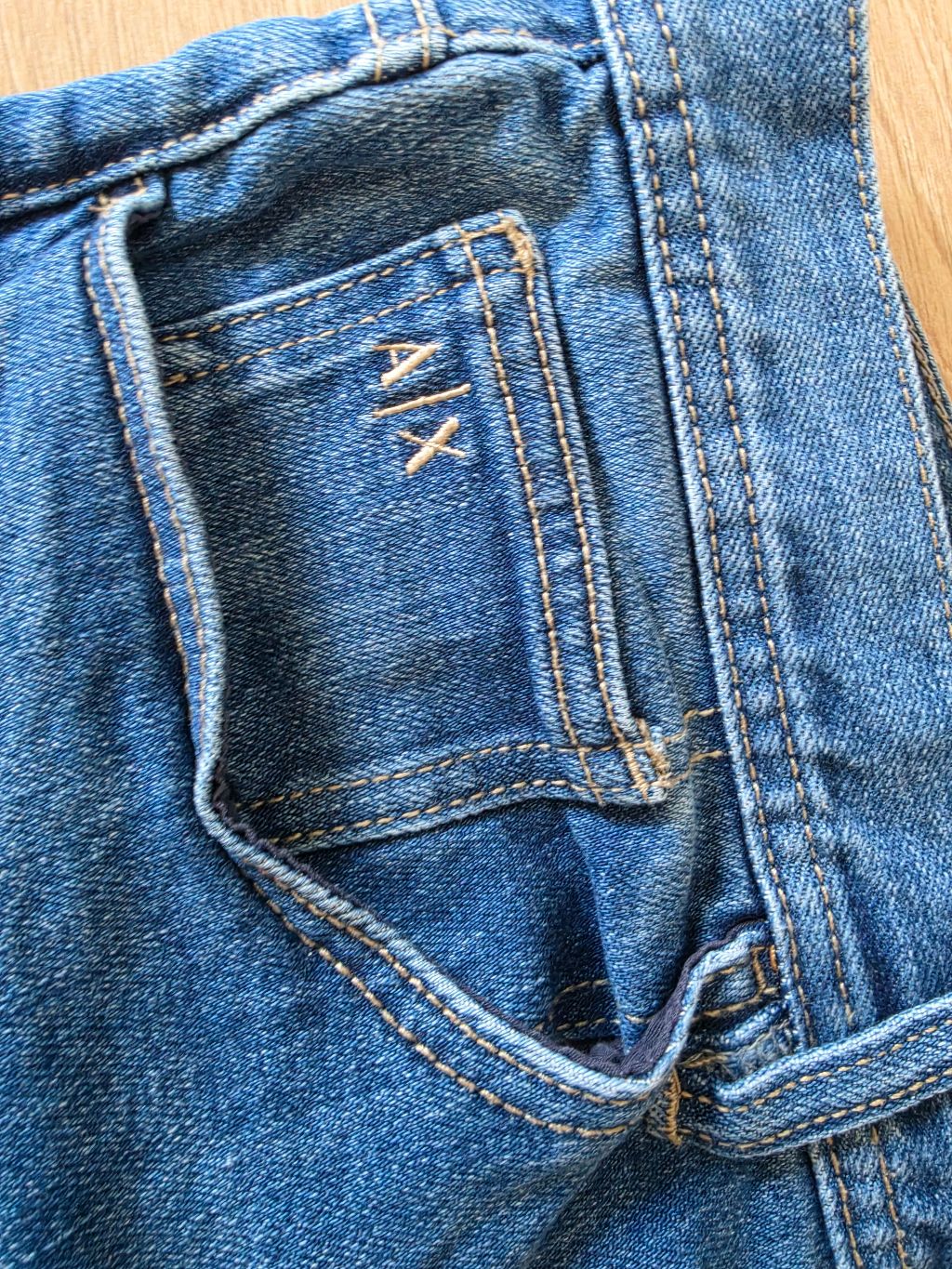 Armani Exchange vyriški džinsai — nuotrauka 5