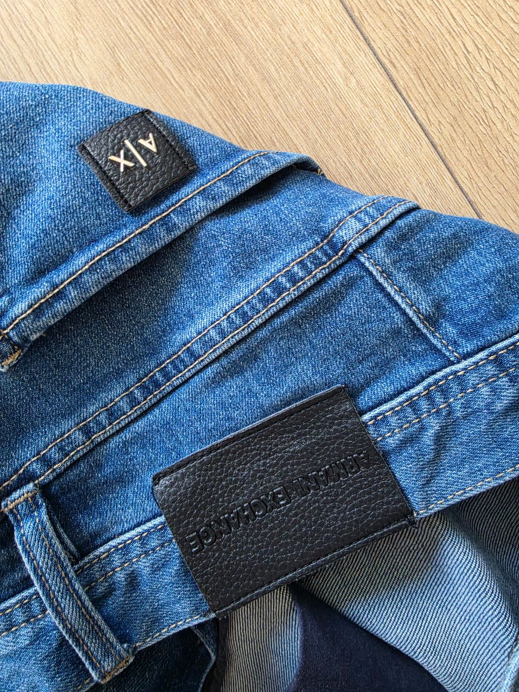 Armani Exchange vyriški džinsai — nuotrauka 7