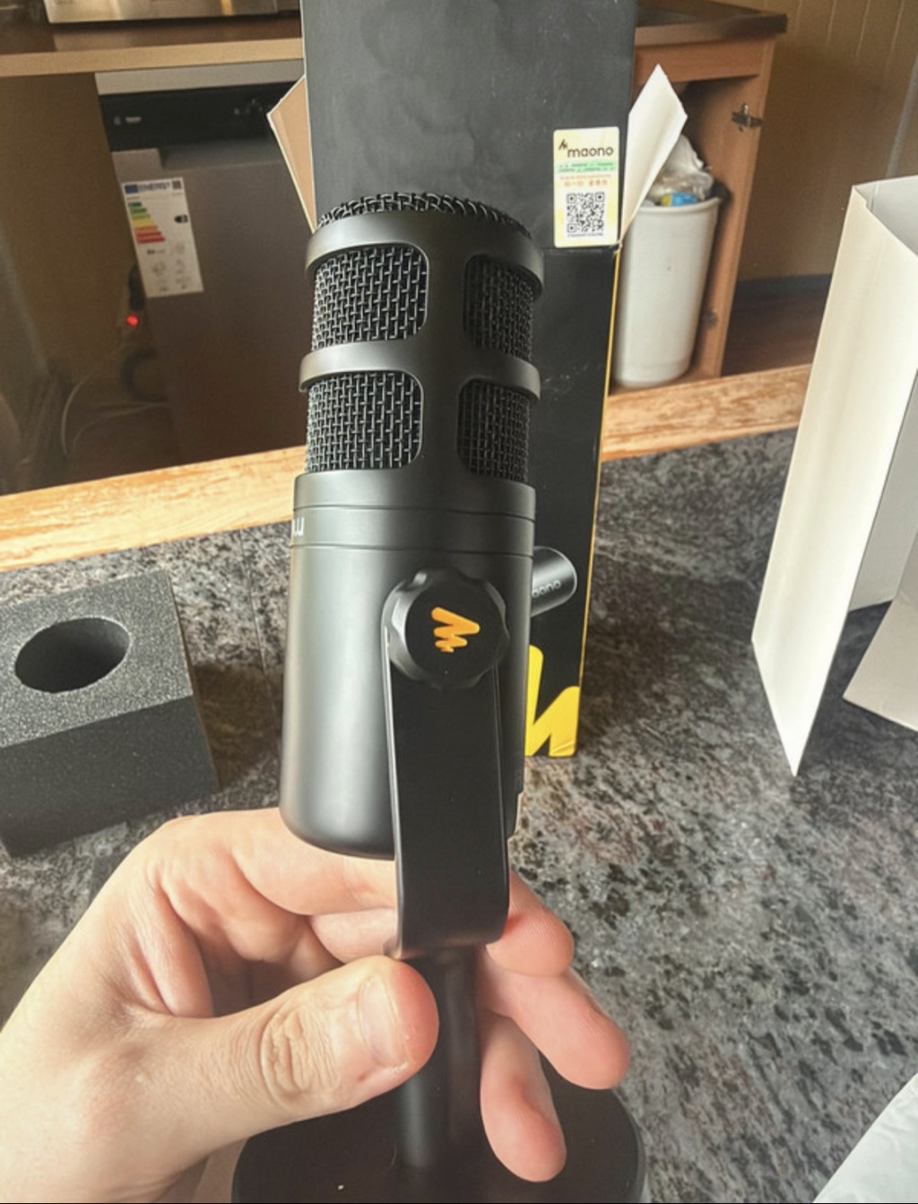 Maono PD100 XLR dinaminis mikrofonas — nuotrauka 3