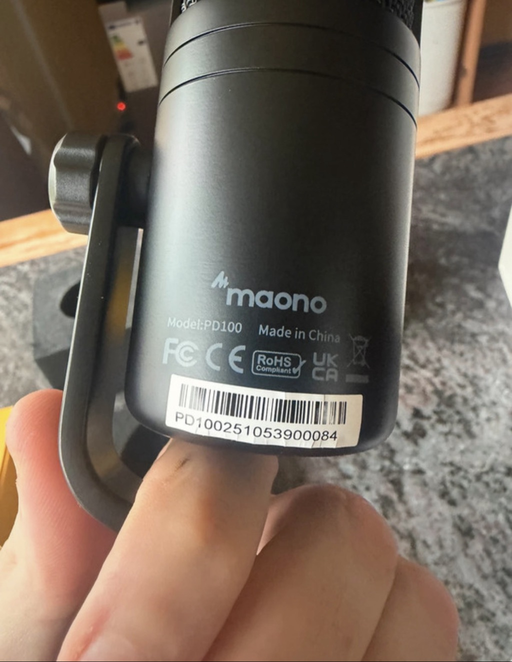 Maono PD100 XLR dinaminis mikrofonas — nuotrauka 4