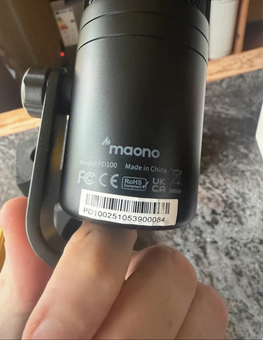 Maono PD100 XLR dinaminis mikrofonas — nuotrauka 5