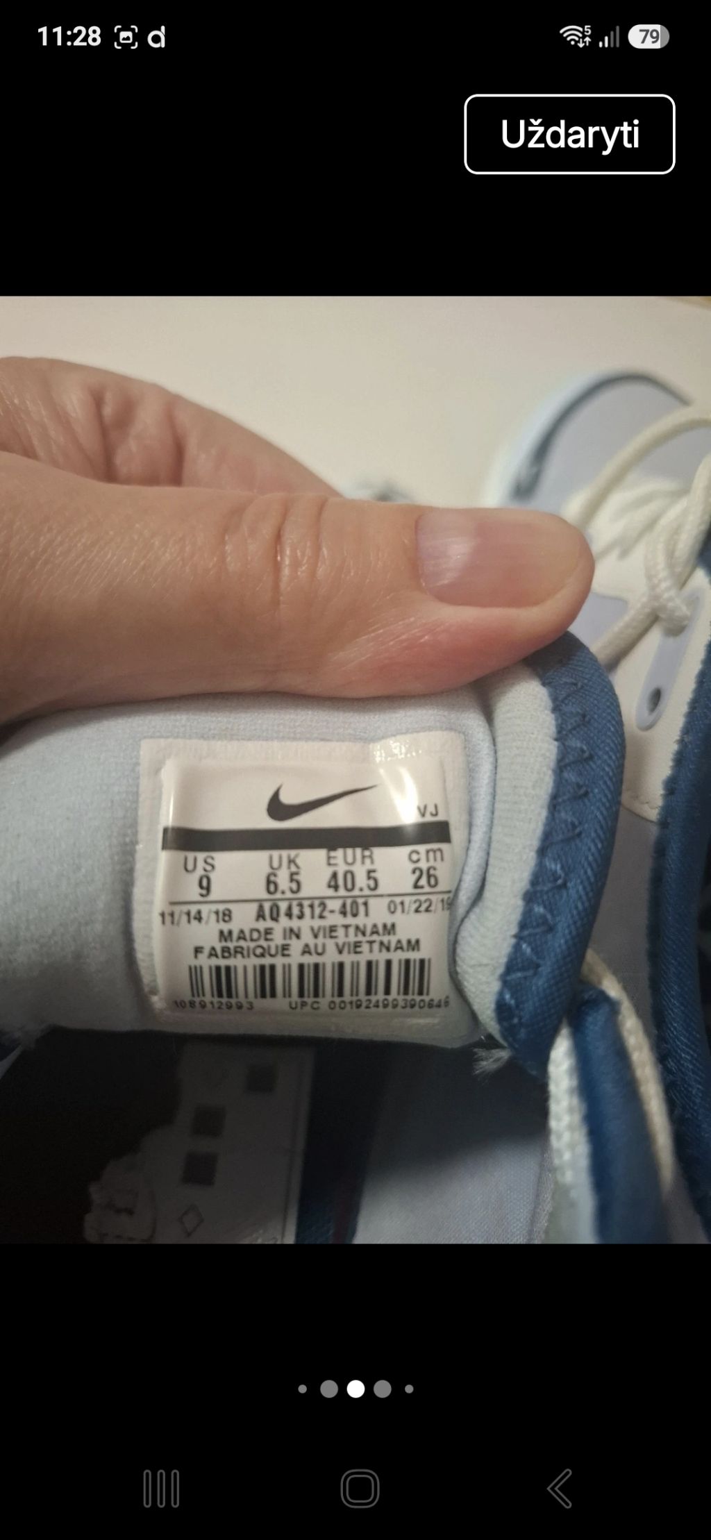 Mot.kedukai Nike — nuotrauka 4