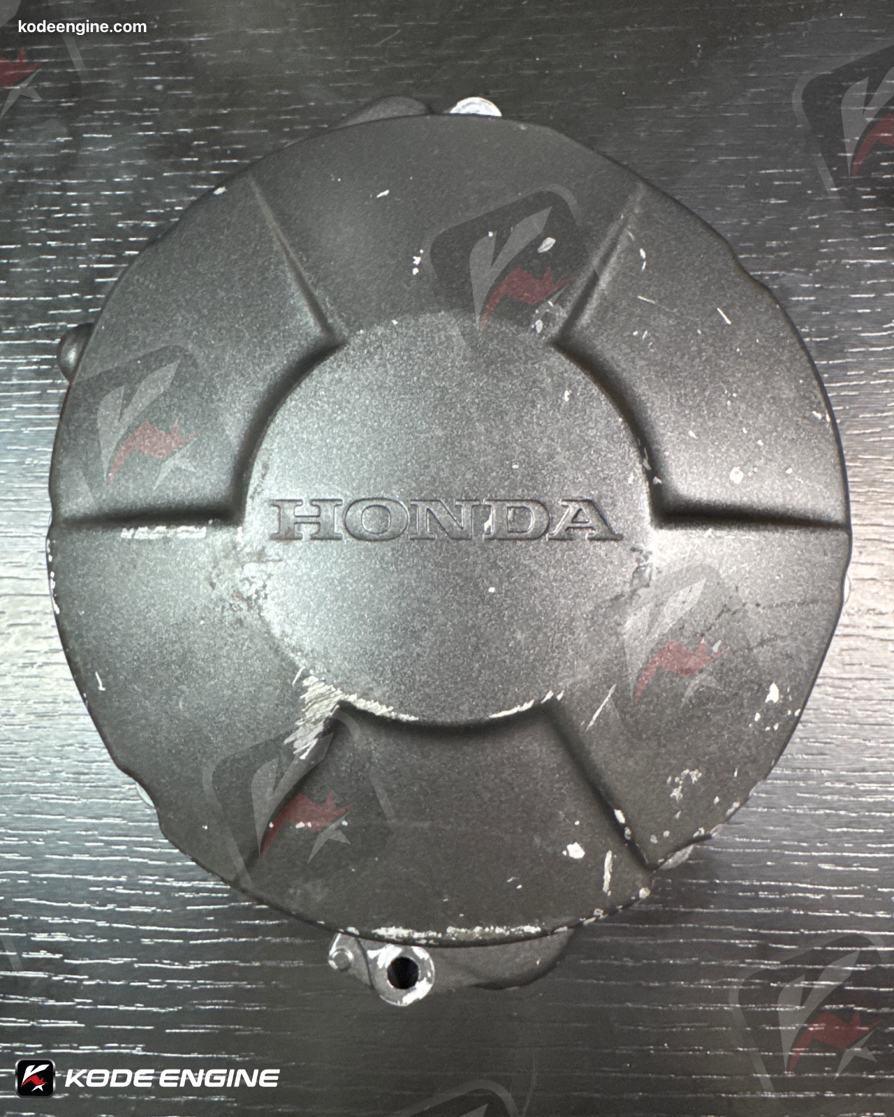 Moto2 Honda CBR600rr Engine alternator Cover - Left Side (Used) image 1