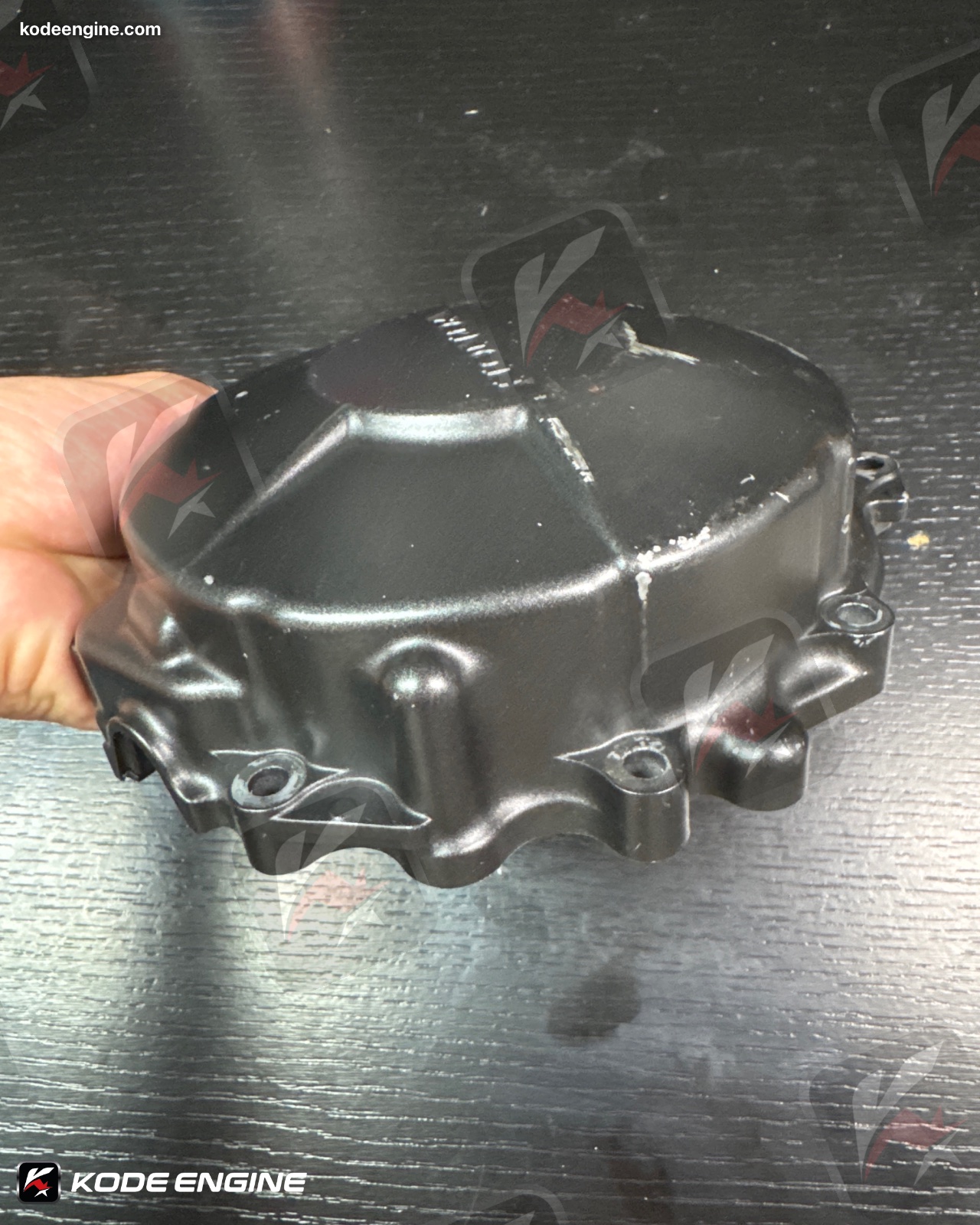 Moto2 Honda CBR600rr Engine alternator Cover - Left Side (Used) image 4
