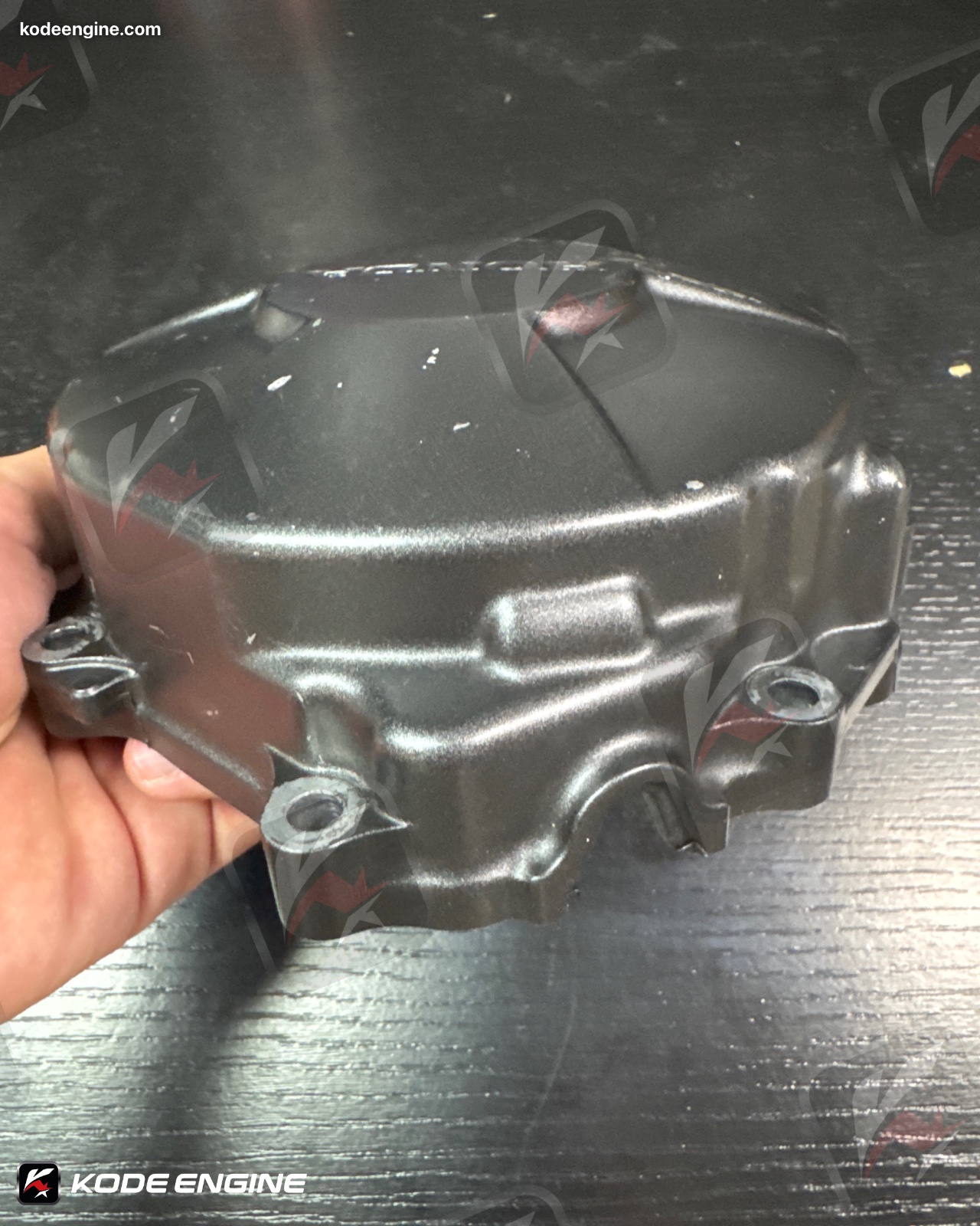 Moto2 Honda CBR600rr Engine alternator Cover - Left Side (Used) image 6