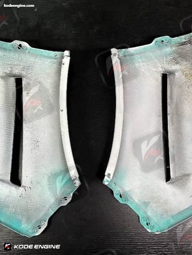 FTR Moto2 side fairings - left and right pair (Used) 2