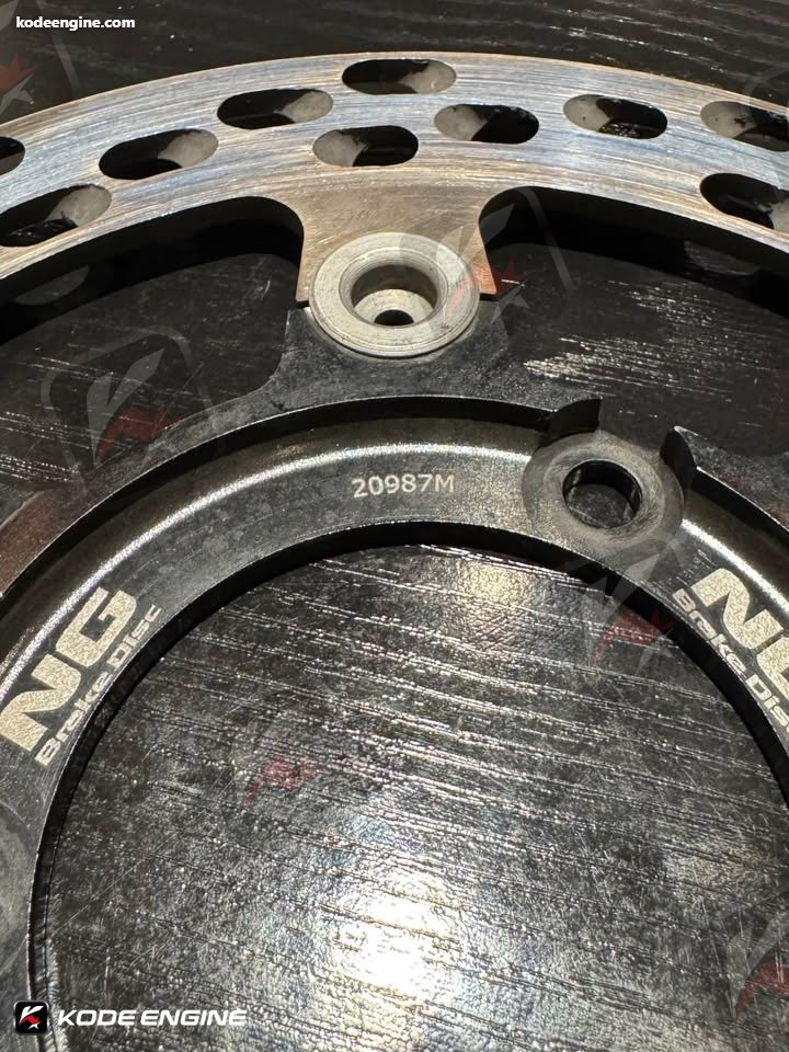 NG Moto2 rear brake disc - 20987M (New) 3
