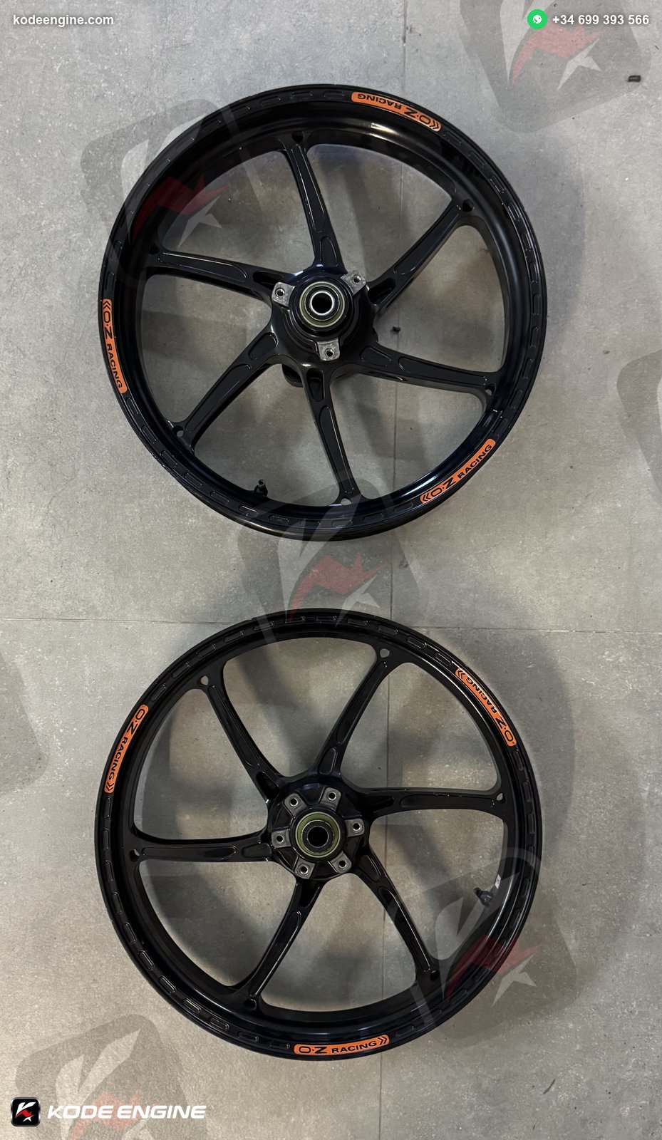 Llantas OZ Moto3 - Set 1 image 1