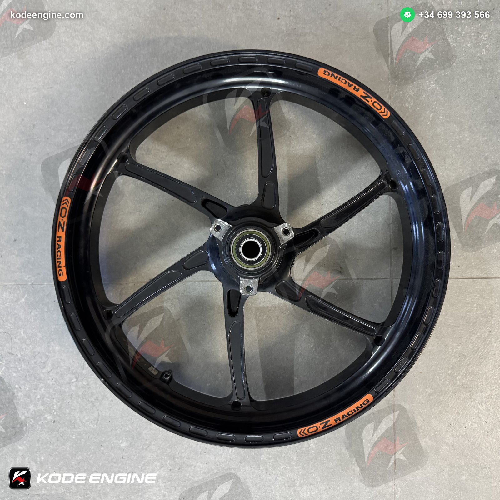 Llanta Trasera OZ Moto3 3