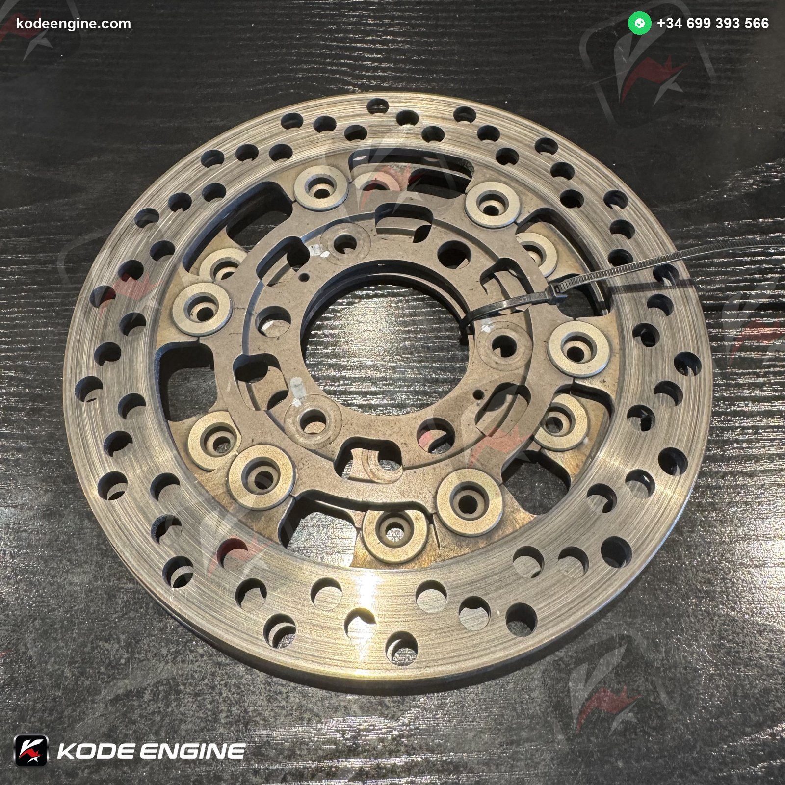 Brembo Front Brake Discs – Moto3 (No Logo) image 1