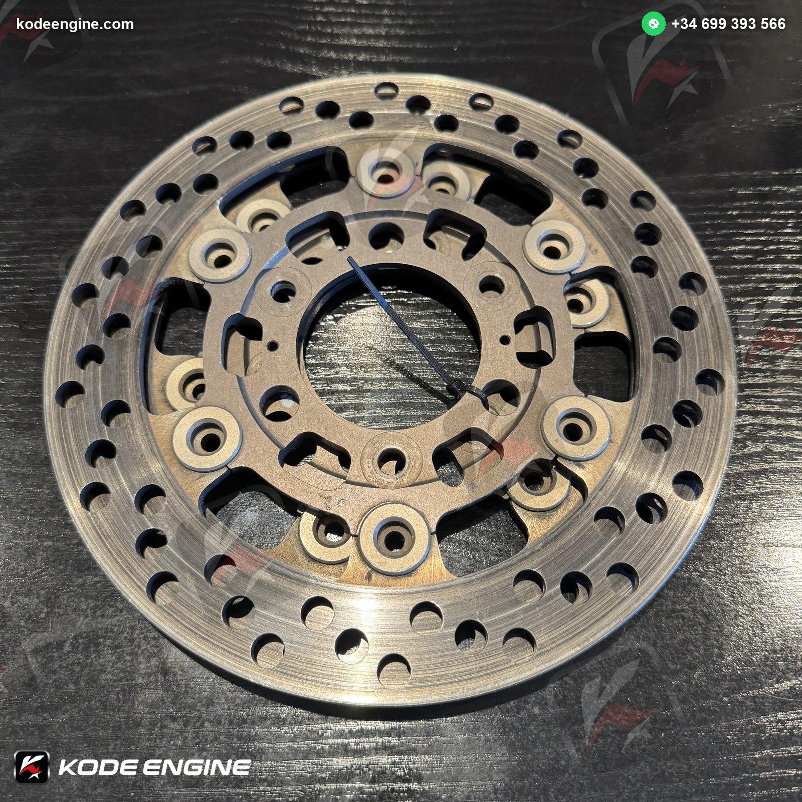 Brembo Front Brake Discs – Moto3 (No Logo) image 2