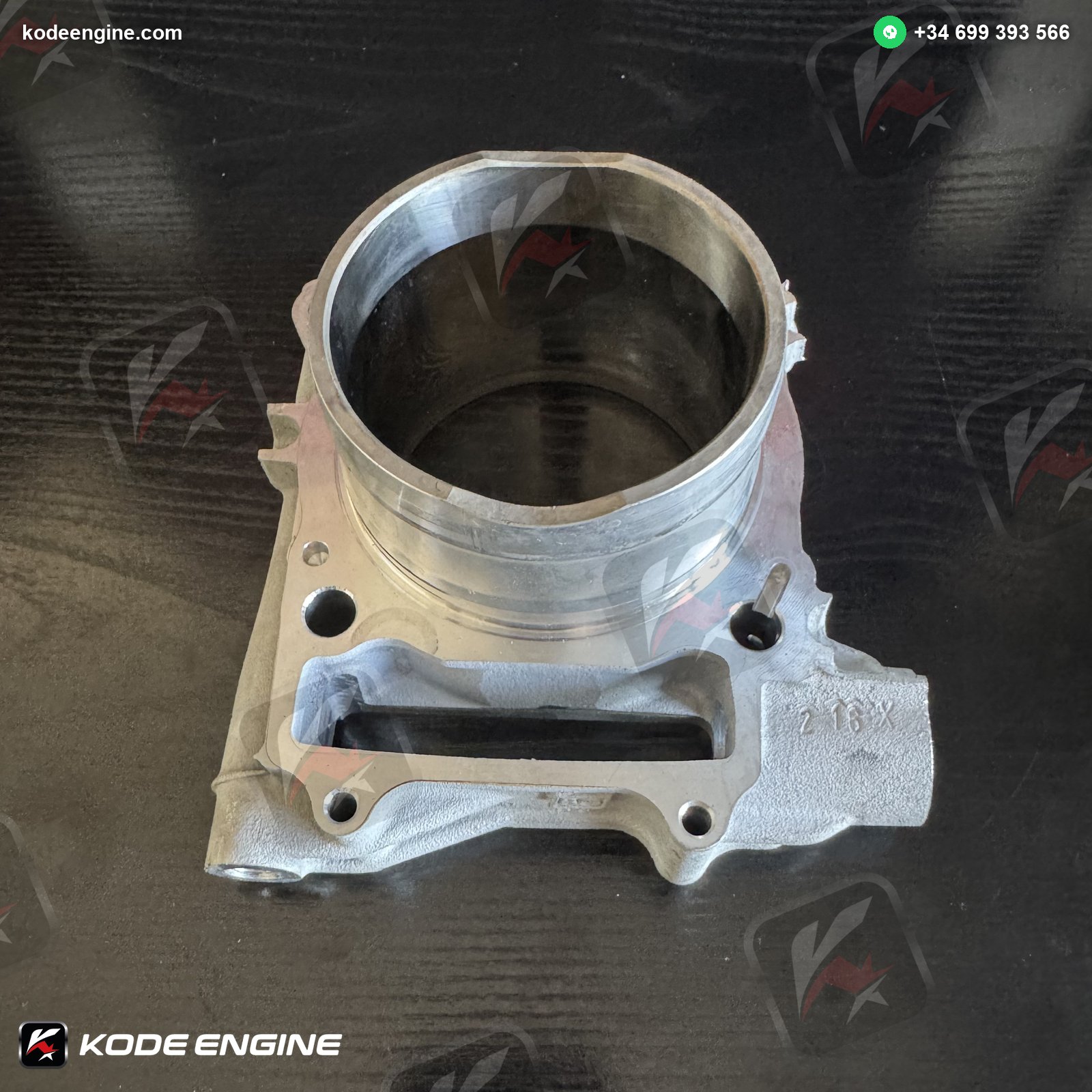 Honda Moto3 Cylinder Block – Original Racing Part image 1