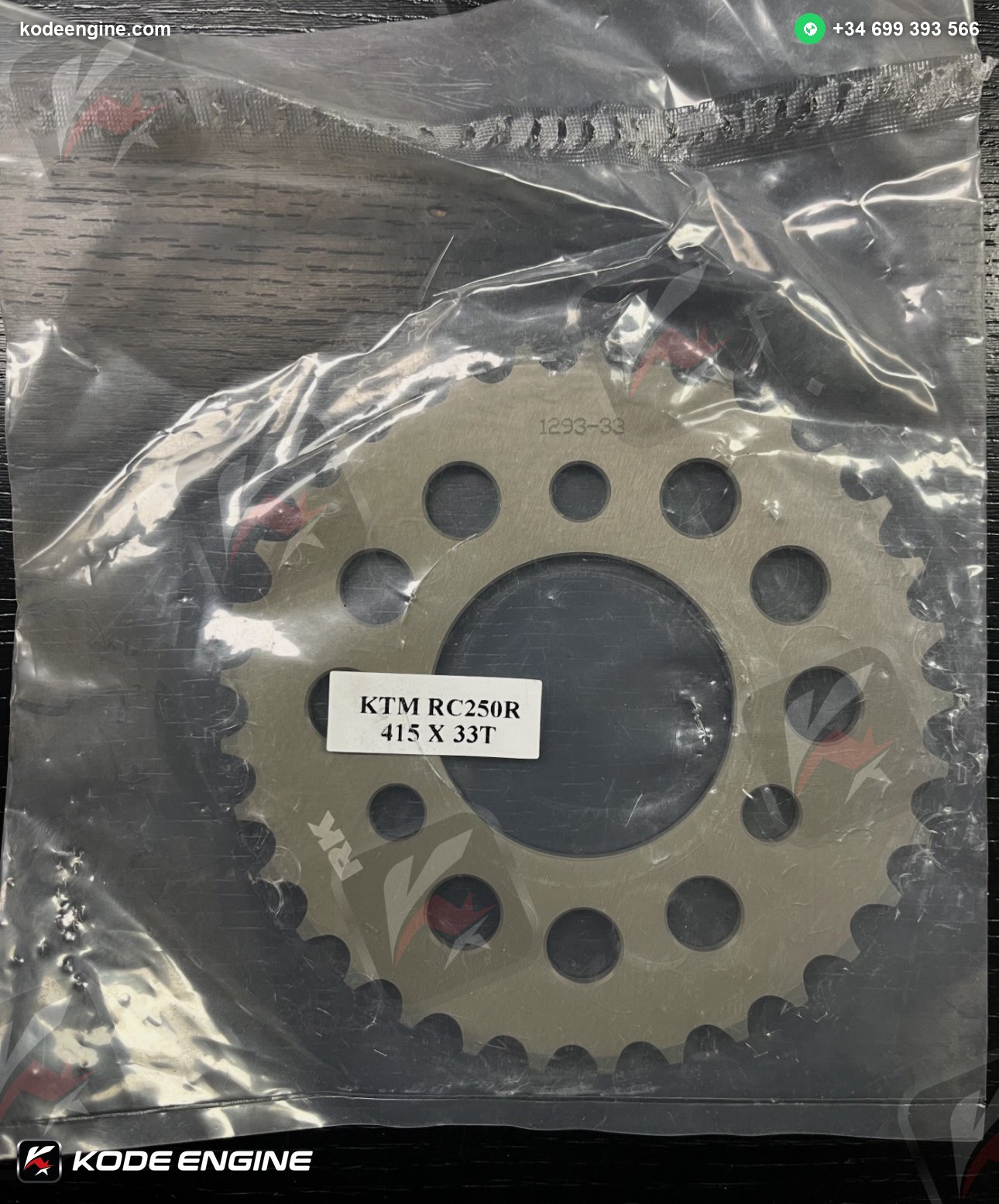 Rear Sprockets KTM RC250R – 415 Pitch (NEW) 2