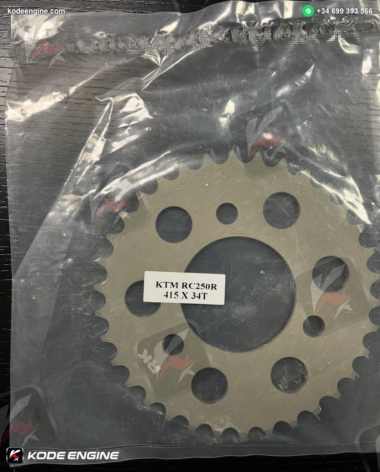 Rear Sprockets KTM RC250R – 415 Pitch (NEW) 3