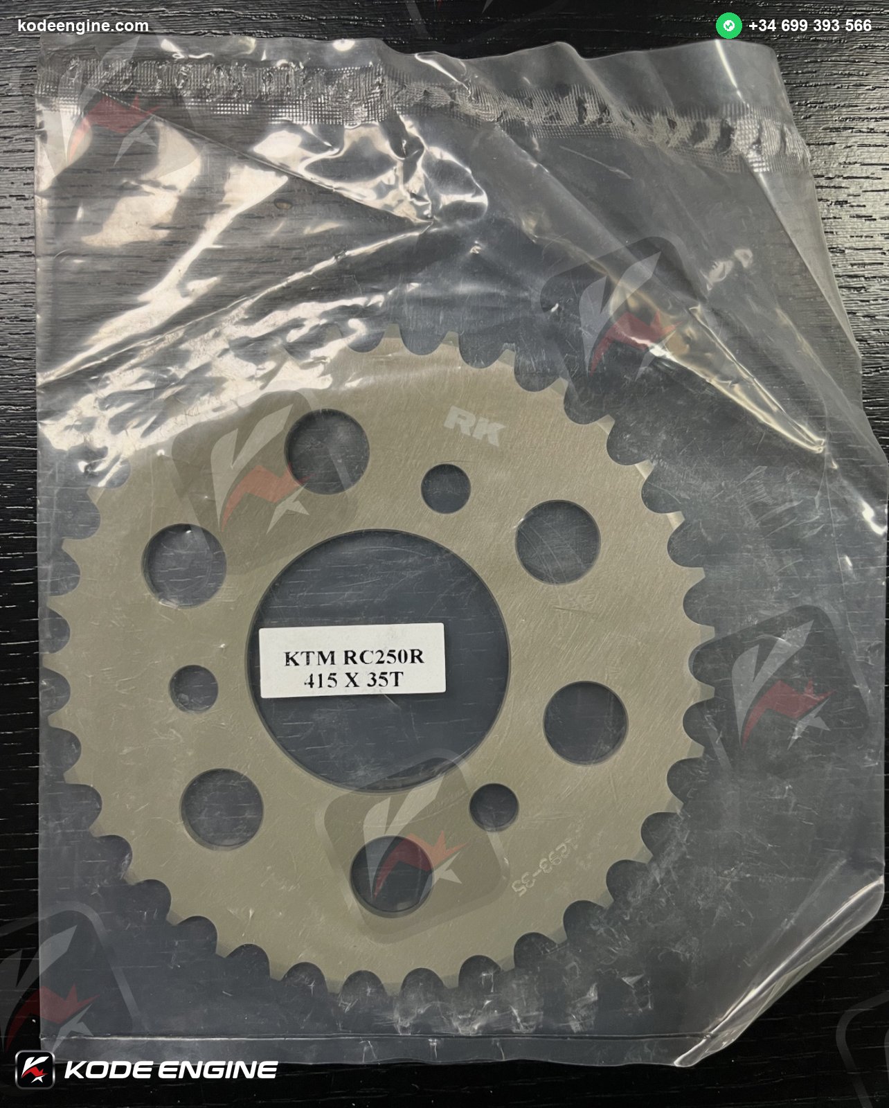 Rear Sprockets KTM RC250R – 415 Pitch (NEW) 4
