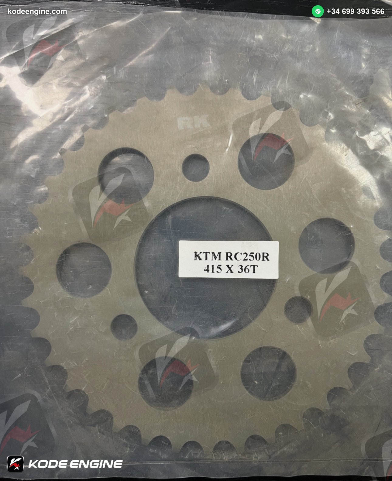 Rear Sprockets KTM RC250R – 415 Pitch (NEW) 5