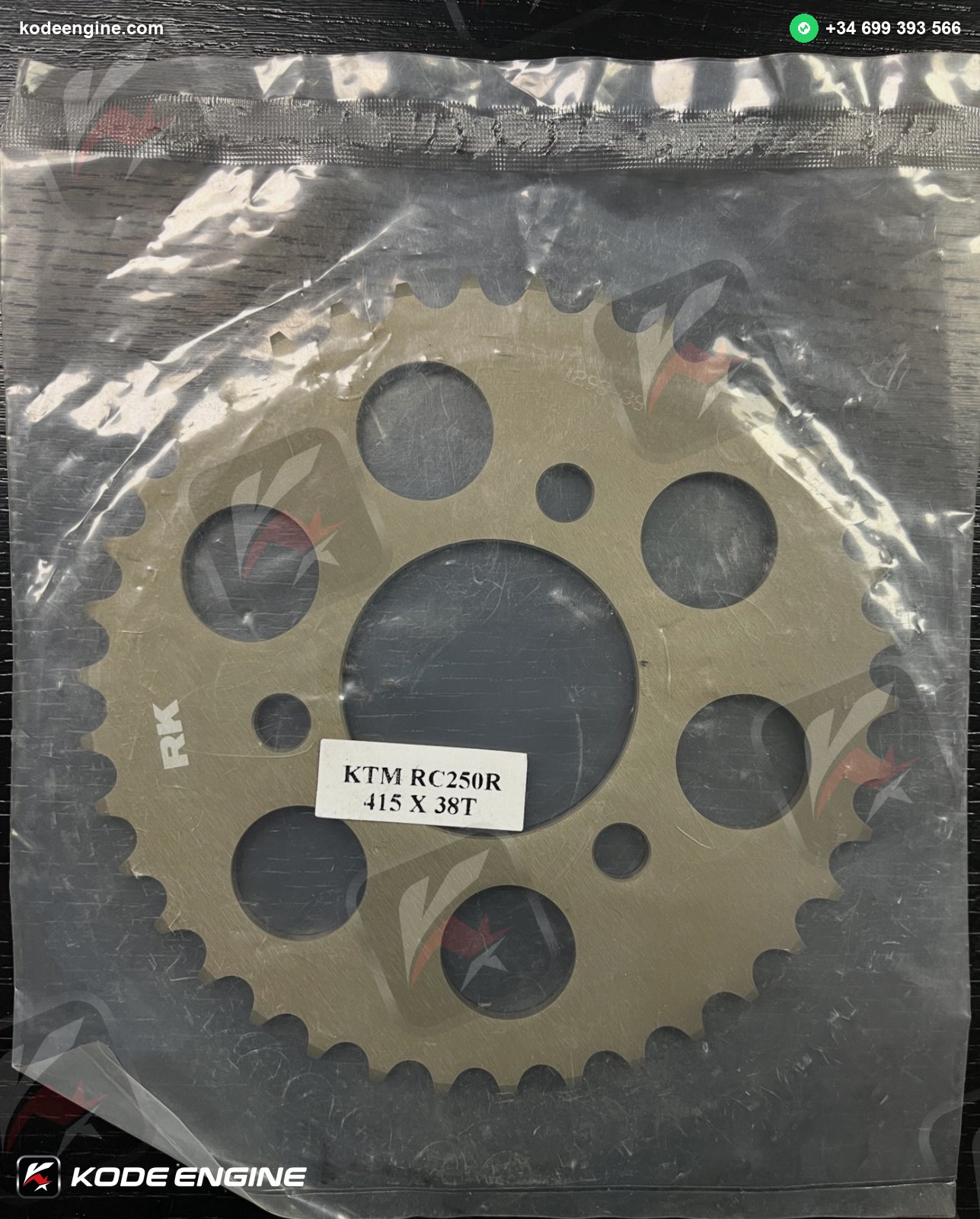 Rear Sprockets KTM RC250R – 415 Pitch (NEW) 7