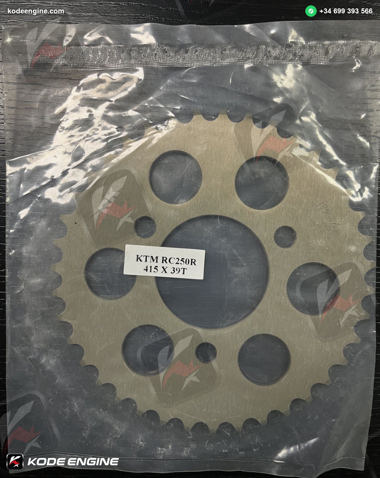Rear Sprockets KTM RC250R – 415 Pitch (NEW) 8