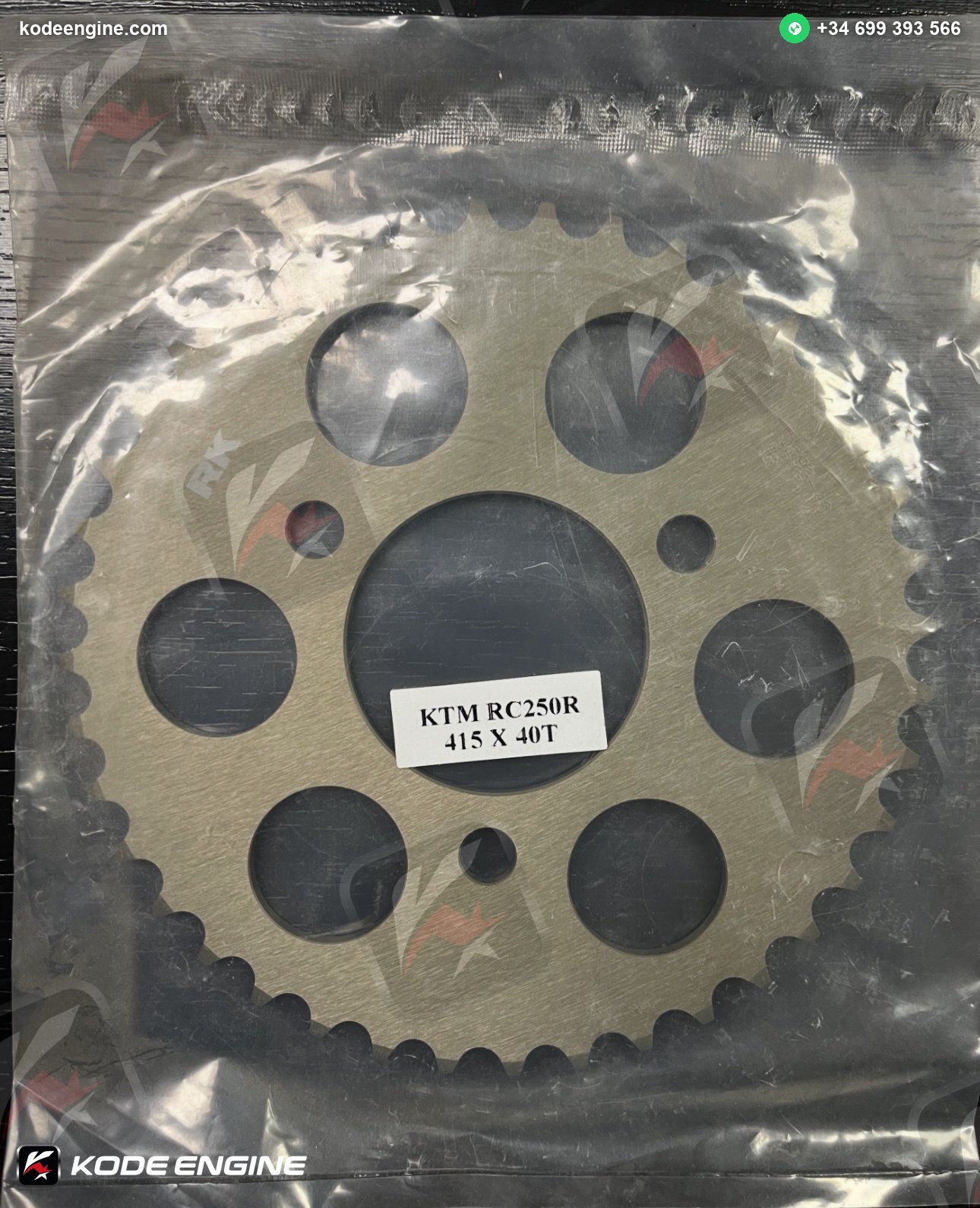 Rear Sprockets KTM RC250R – 415 Pitch (NEW) 9