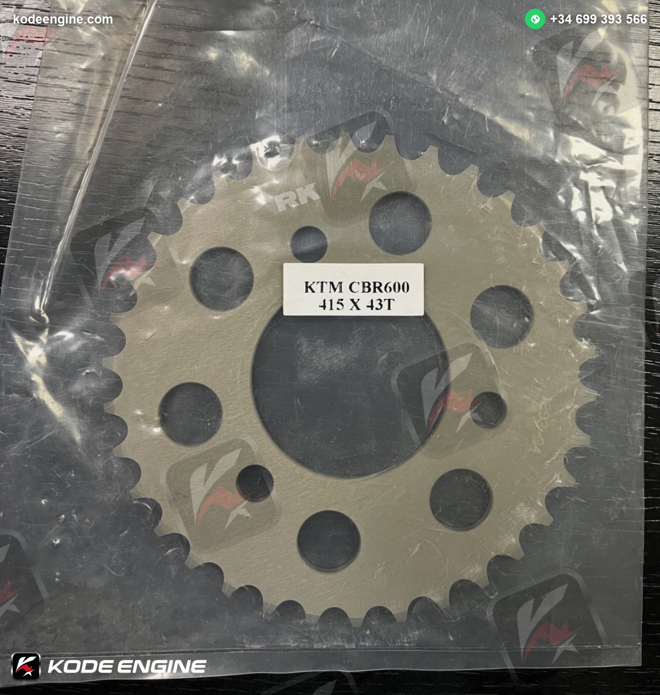 Rear Sprockets KTM RC250R – 415 Pitch (NEW) 12