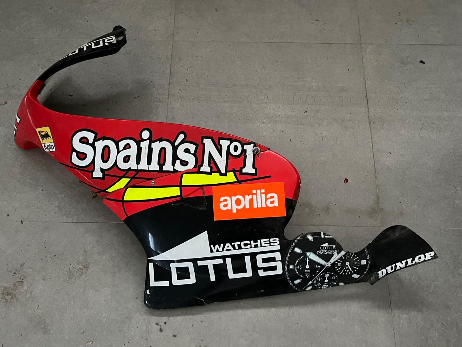 Aprilia Moto2 front fairing - Spain's Jorge Lorenzo (Used) image 1
