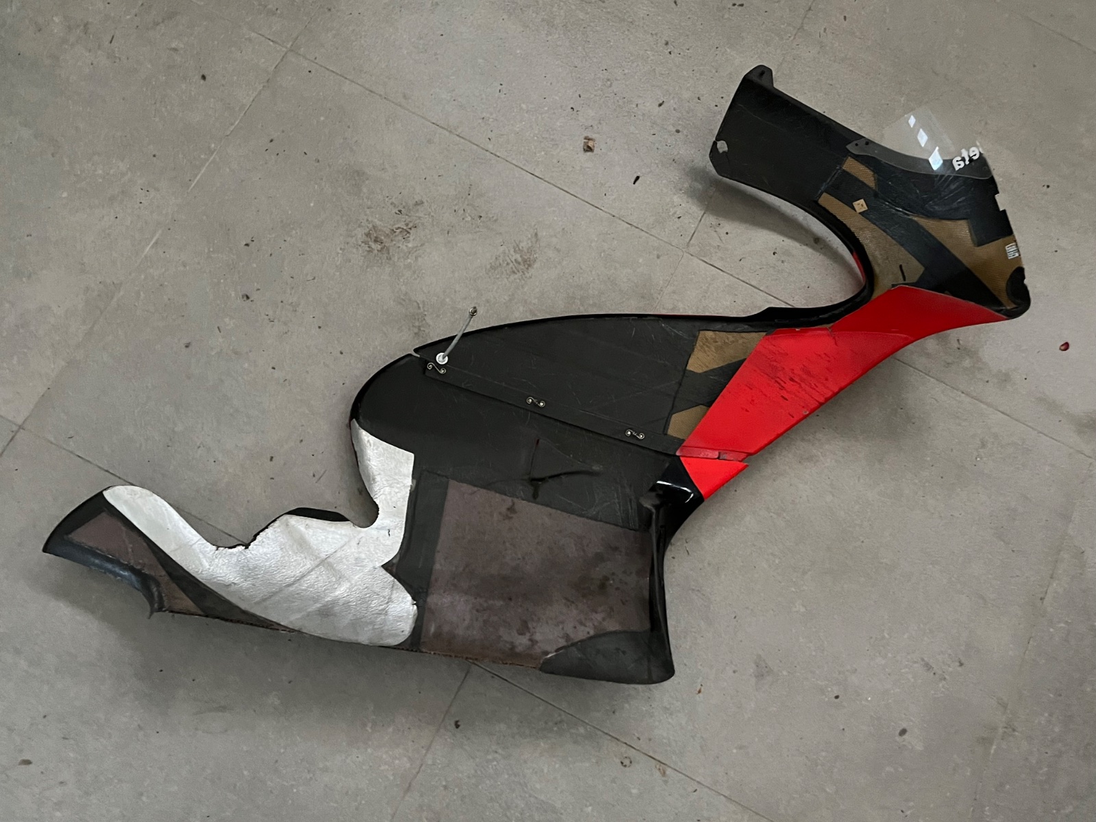 Aprilia Moto2 front fairing - Spain's Jorge Lorenzo (Used) image 2