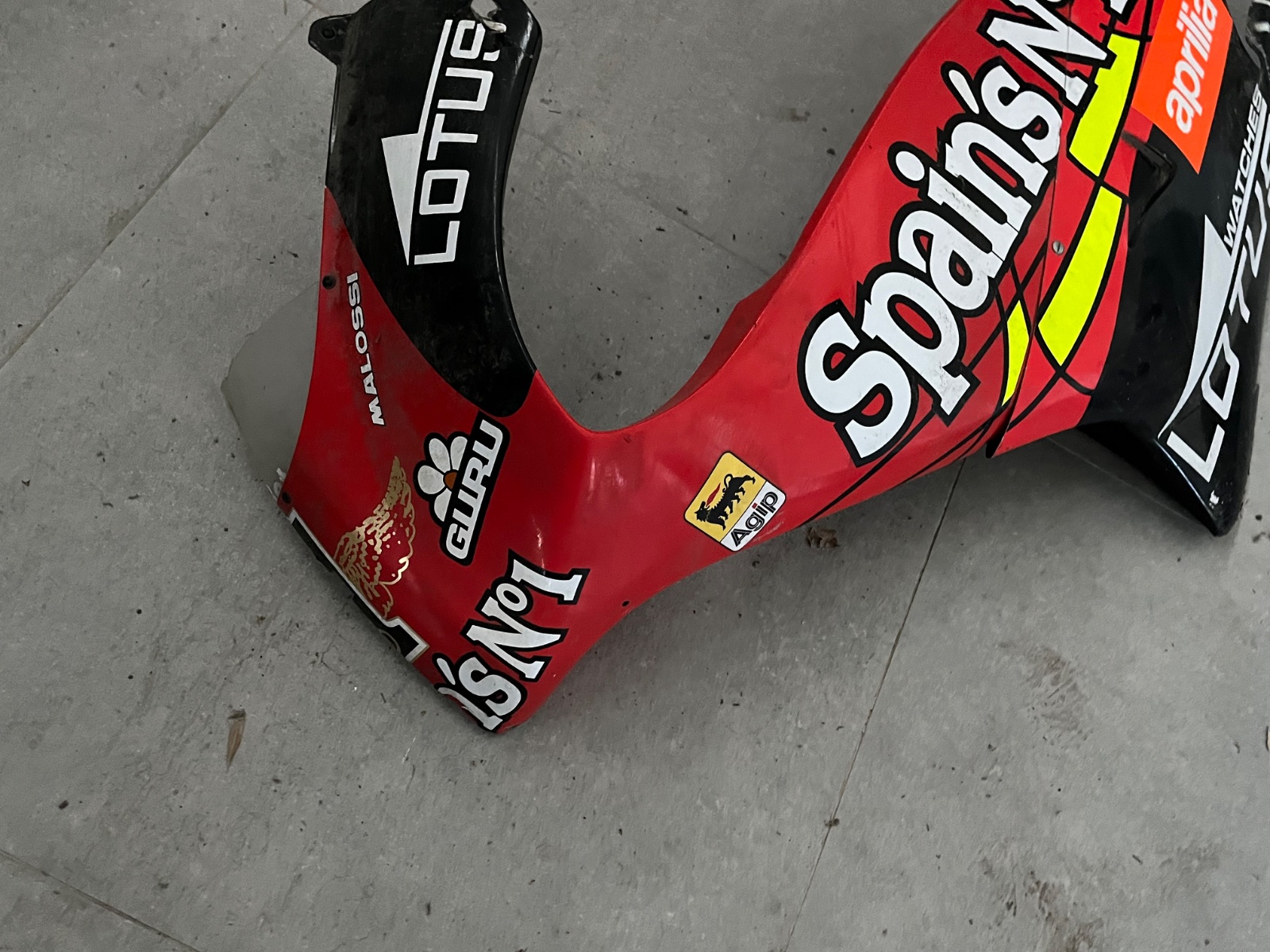 Aprilia Moto2 front fairing - Spain's Jorge Lorenzo (Used) image 3