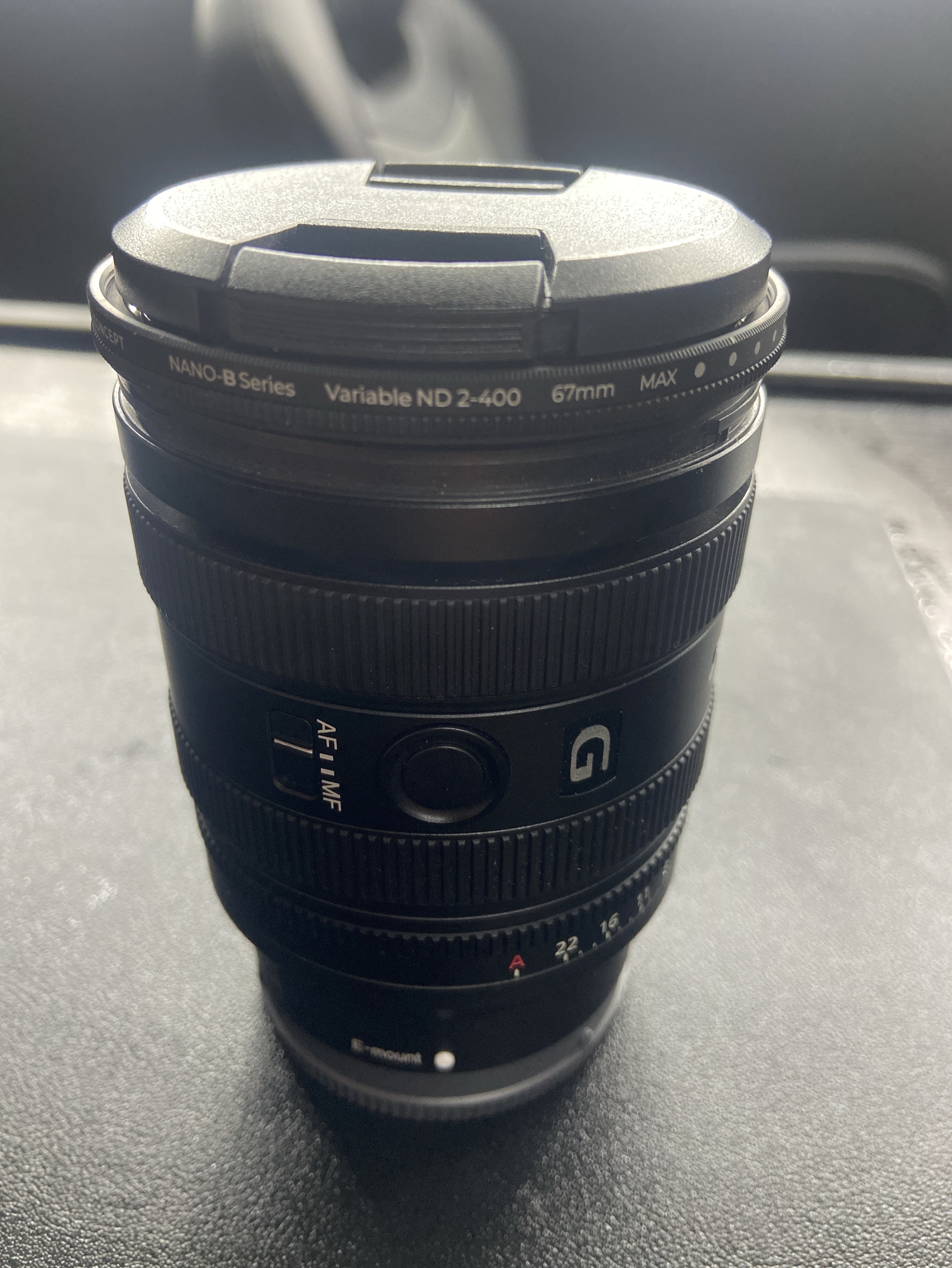 Sony G 16–25mm f/2.8 lens