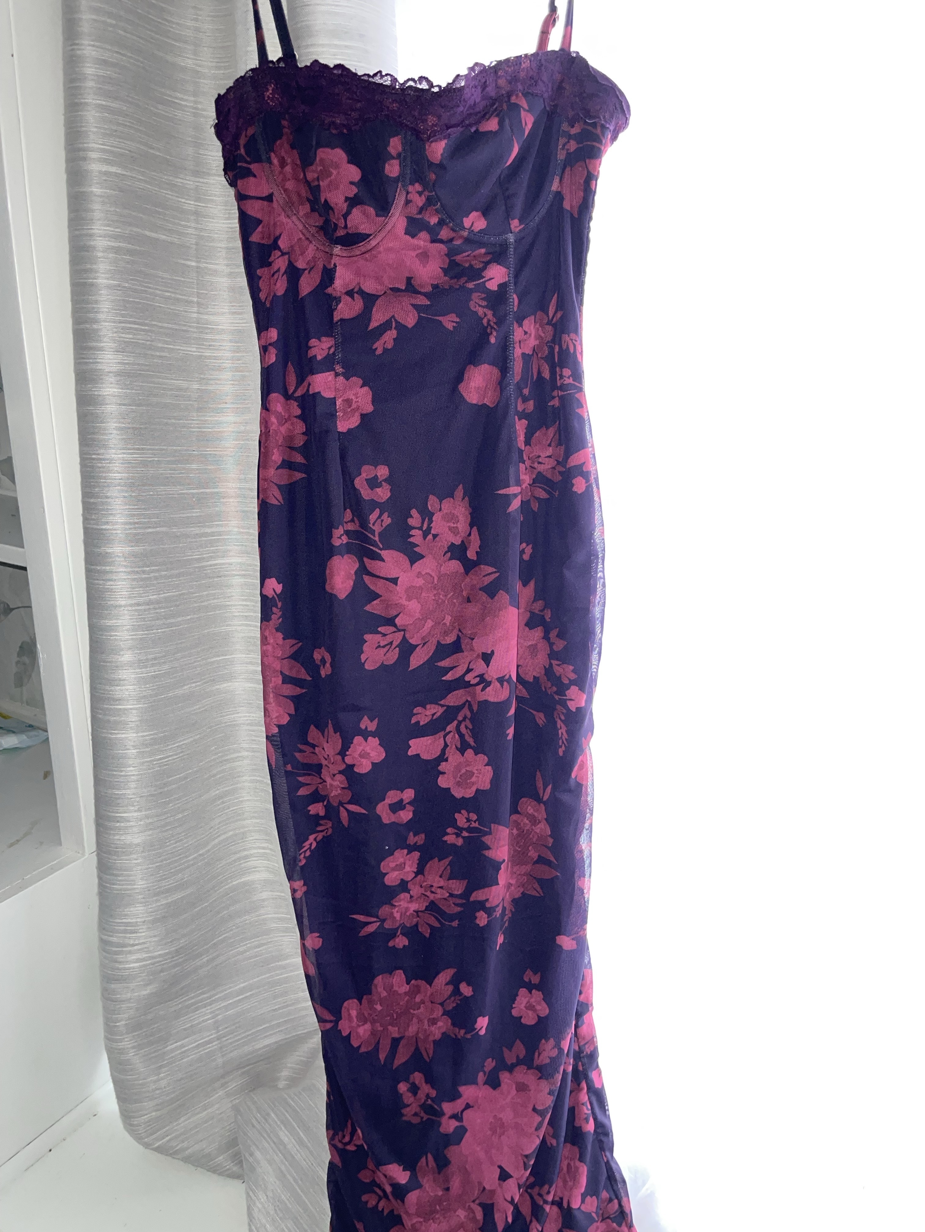 SMALL Purple Floral House of CB Dupe