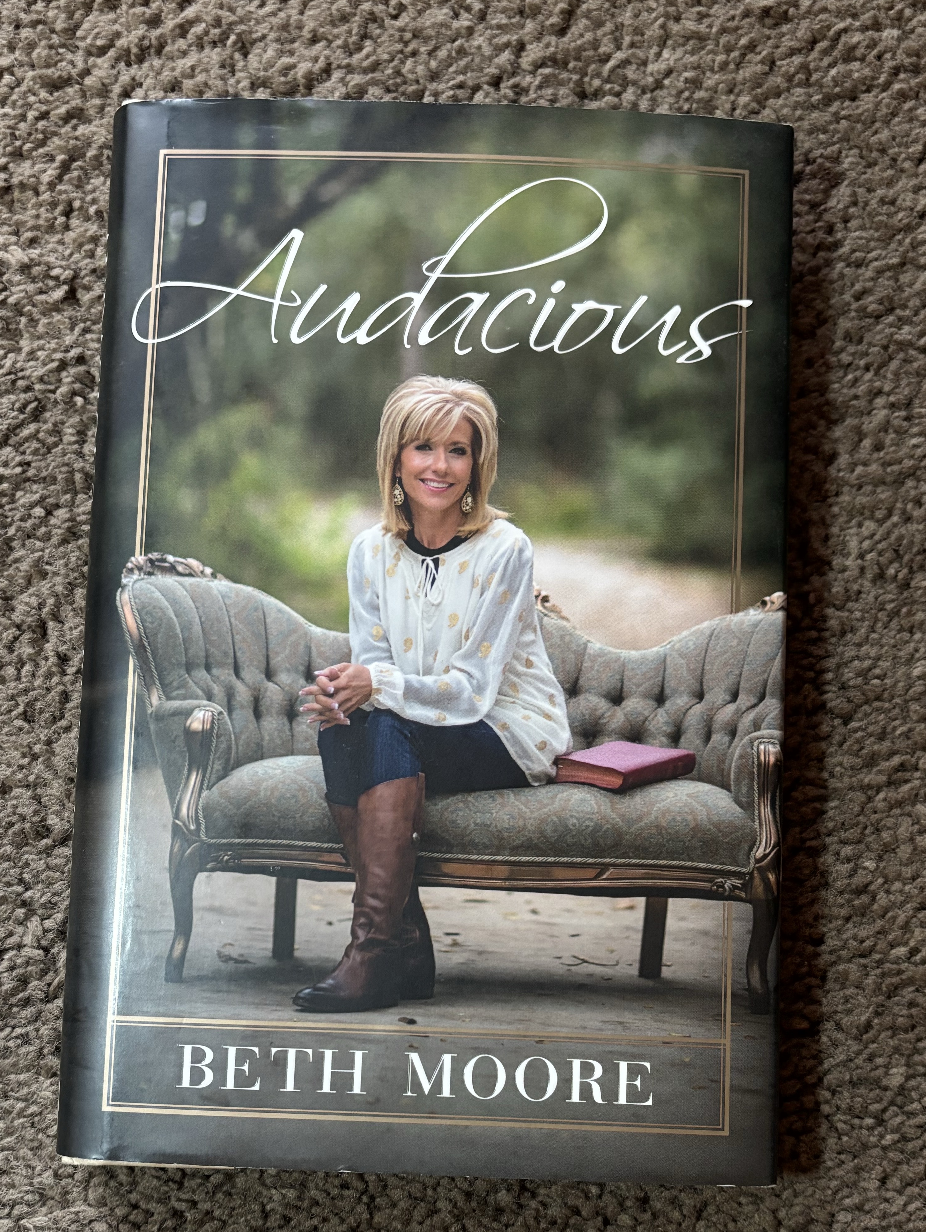 Audacious by Beth Moore Christian Faith & Purpose Book
