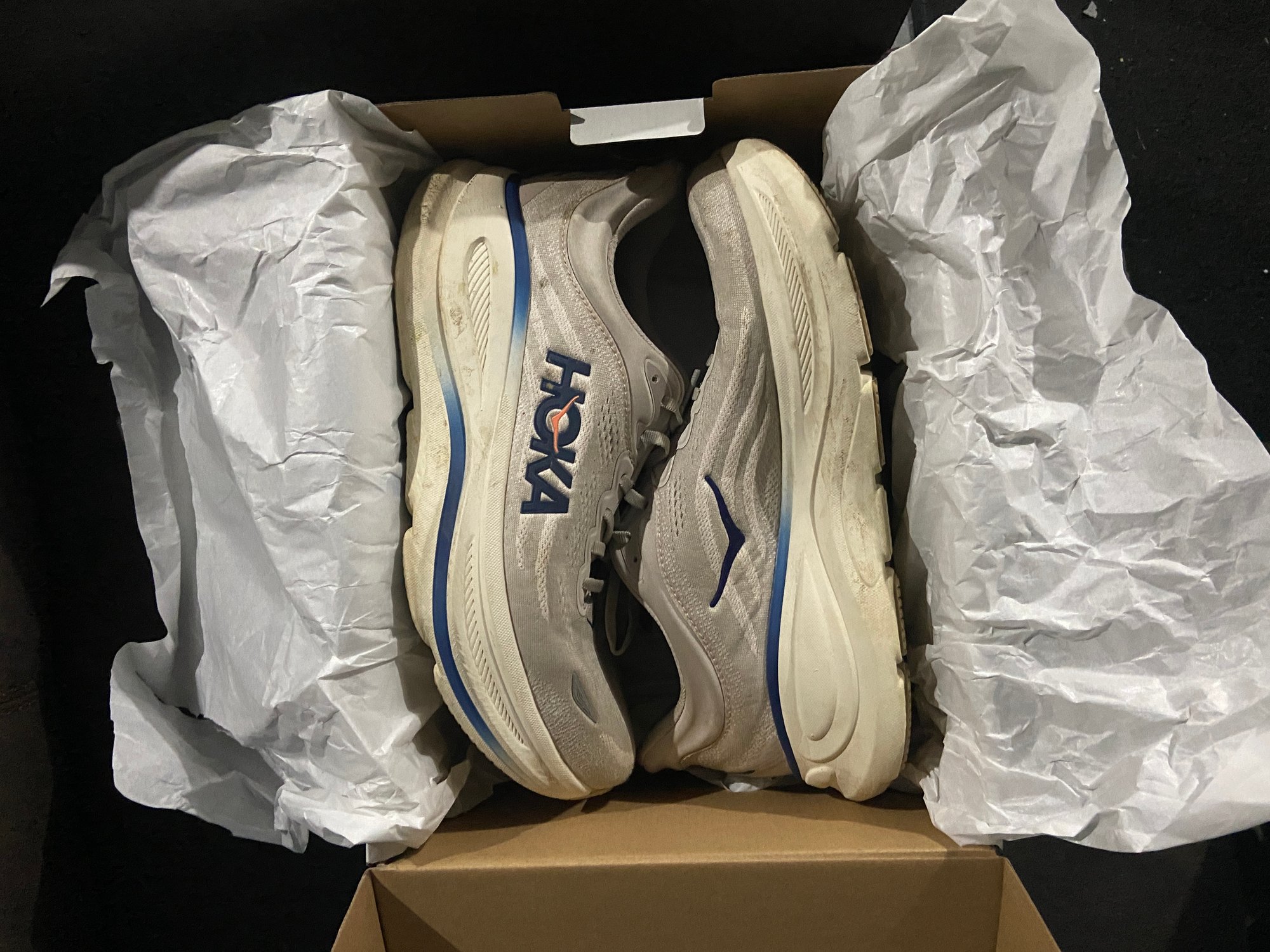 HOKA Bondi 9 Wide, Men's US 11 (Used)