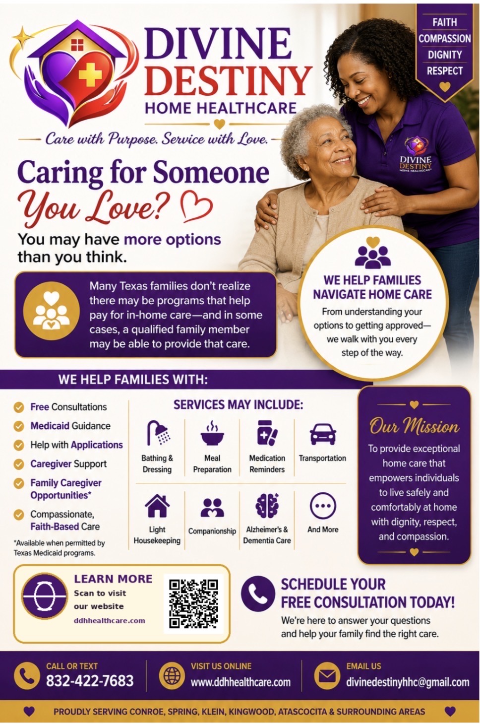 Work by Divine Destiny Home Healthcare