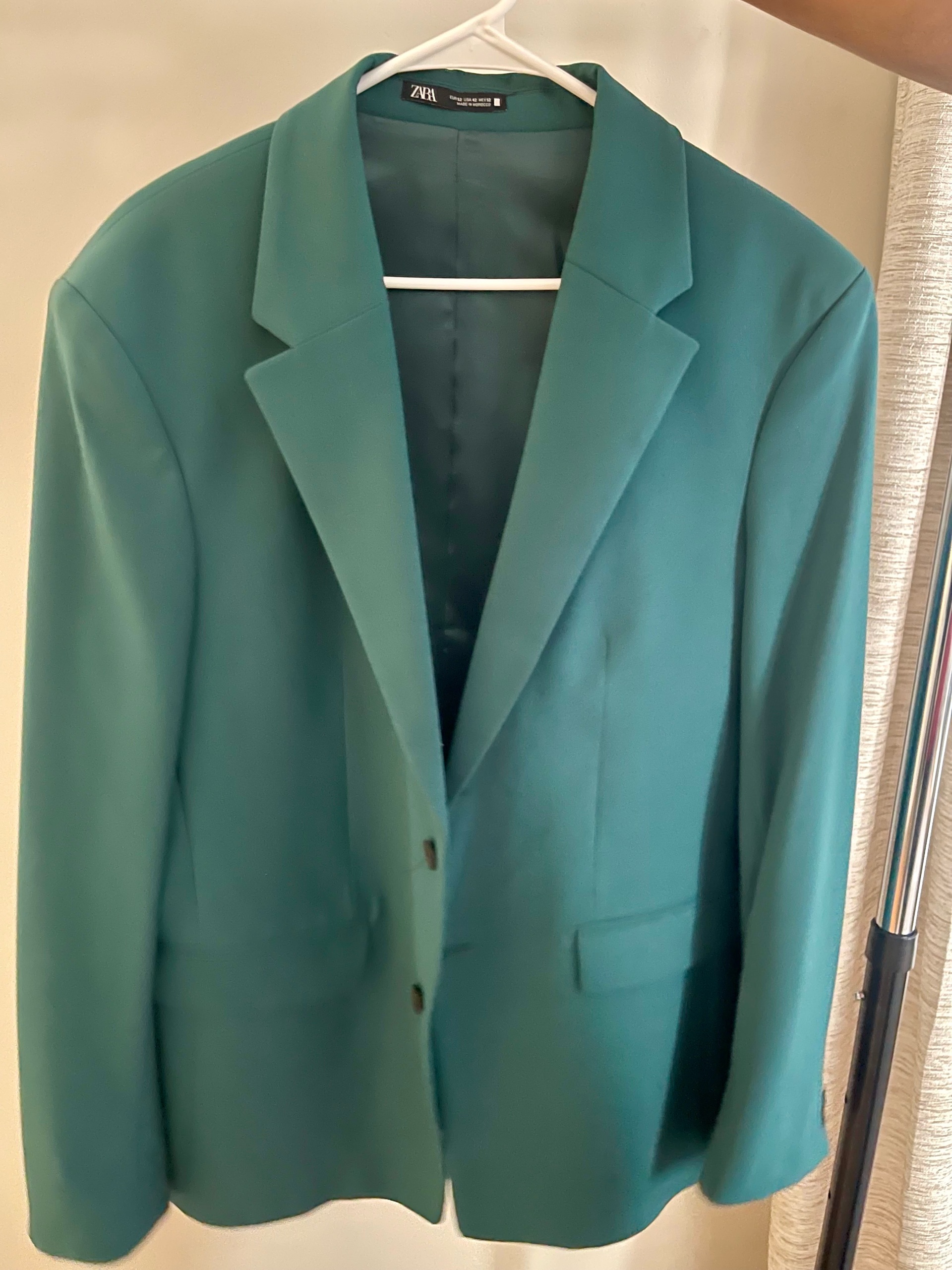 Zara Greenish Blue(Teal) Jacket