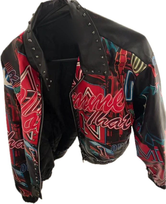 Neon Print Jacket