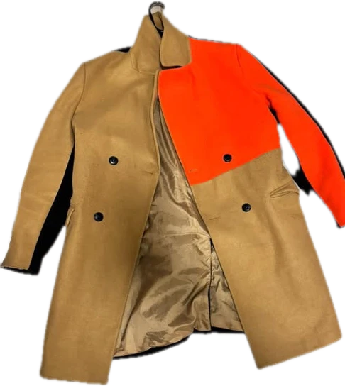 Camel and Orange Coat